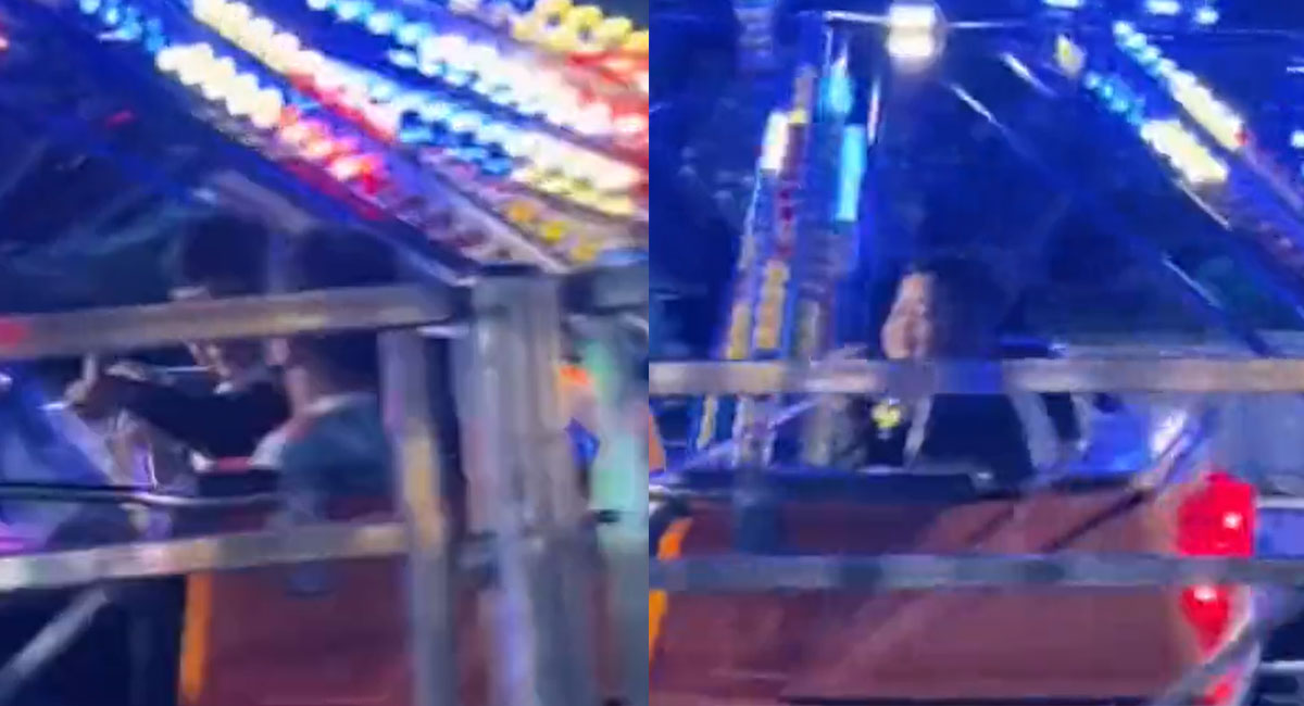 boy disappears in the ride in fair video viral