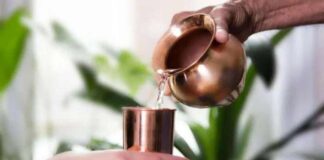 Drinking water in a copper vessel their benefits