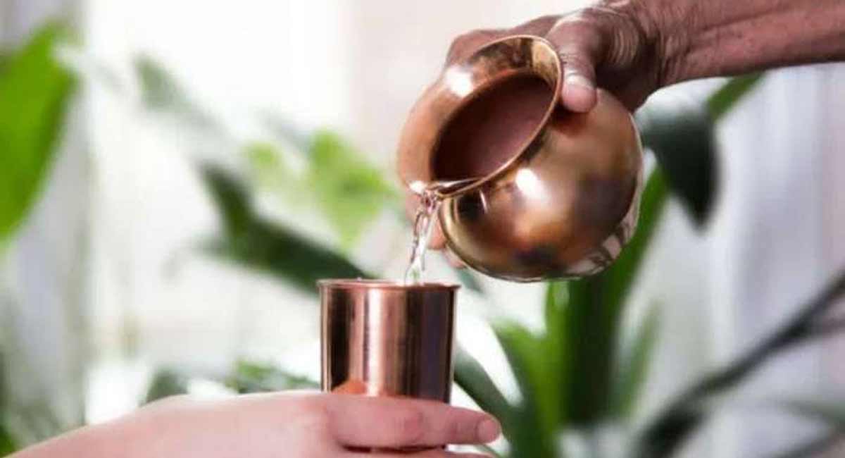 Drinking water in a copper vessel their benefits