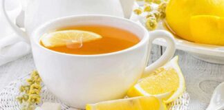 Health Benefits of lemon tea