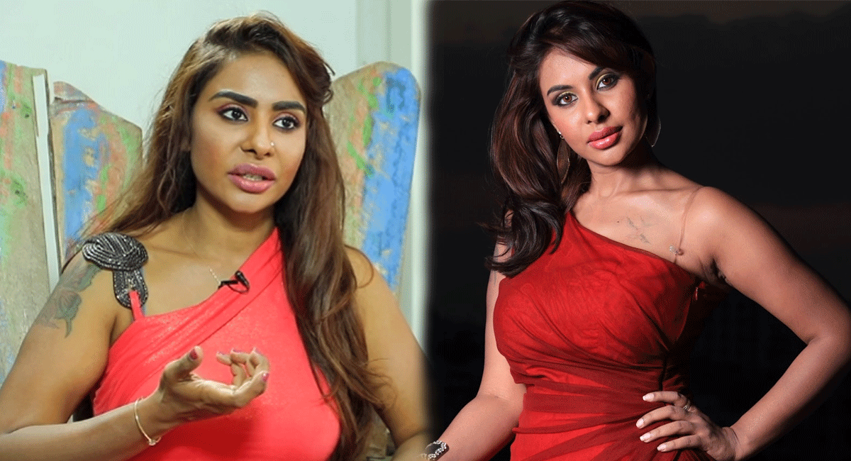 Sri Reddy's shocking comments on the movie Tiger