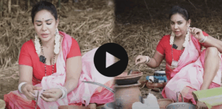 beautifull Srireddy village style cooking big fish eggs curry