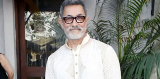 aamir khan latest photo in his daughter engagement